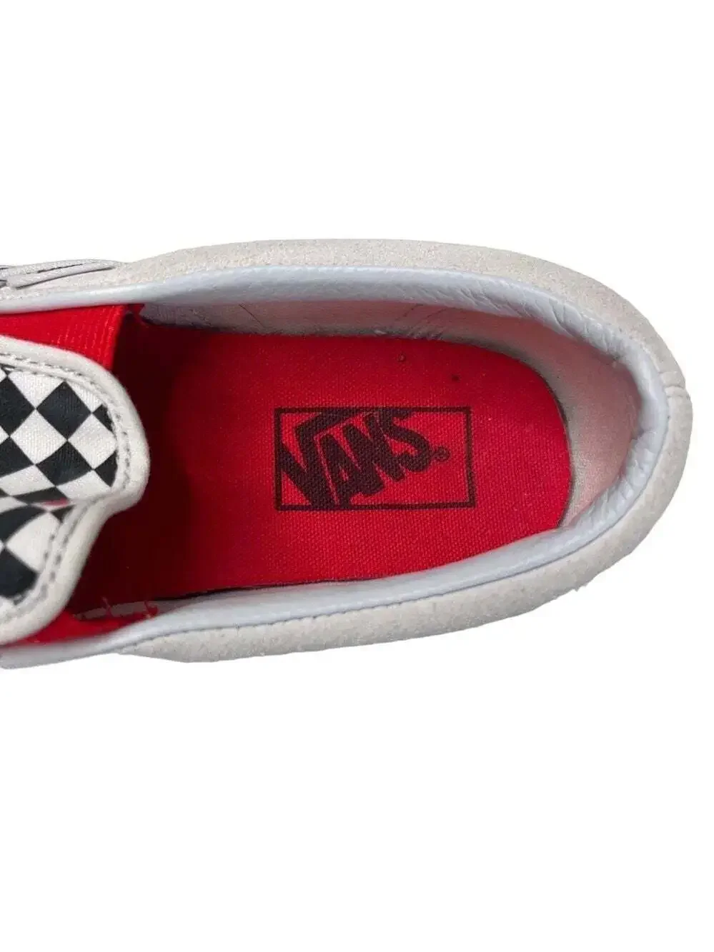 Vans Checkerboard Playing Card Slip On Sneakers Womens 7 Mens 5.5 Rare